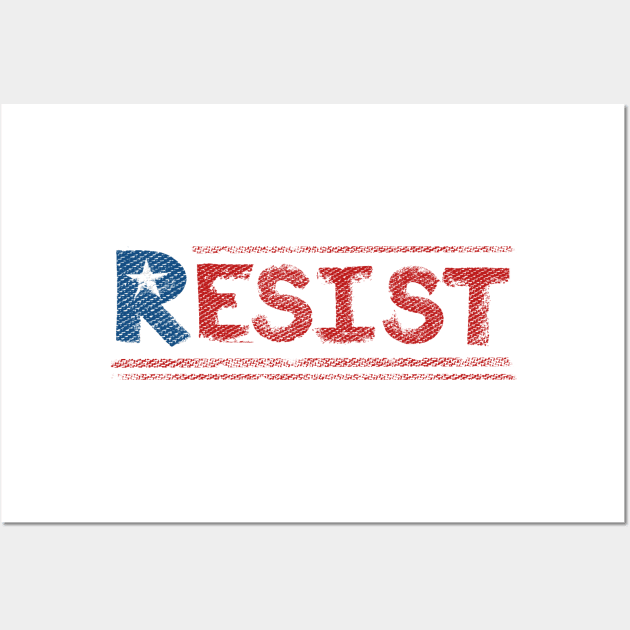 Resist Wall Art by Electable